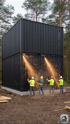 From Empty Land to a Finished Container Home 🏡⏱️