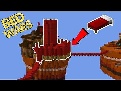 Building a CASTLE in BED WARS
