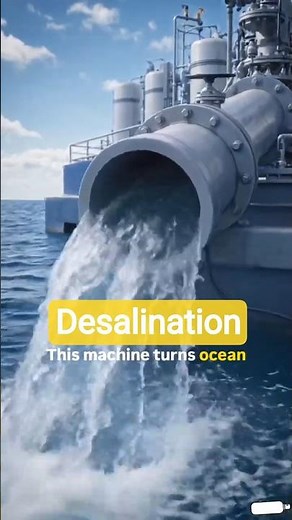 How Ocean Water Becomes Drinking Water