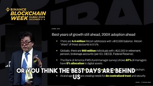 Tom Lee explains why he believes #crypto could be entering a major upside phase, stating: “I think the best days are still ahead.” His comments are fueling renewed optimism around the long-term growth potential of the crypto market. | Crypto Community