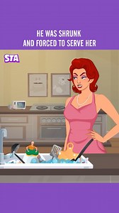 2.4M views · 36K reactions | The boy was shrunk to serve the girl. #storytales #animated #filmzone #viralreelsシ | FILM ZONE | Facebook