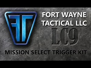 Ruger LC9 Mission Select Trigger Kit