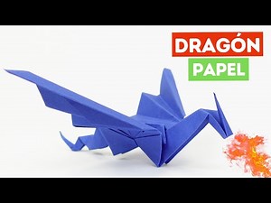 🐲 How to make an easy origami paper dragon