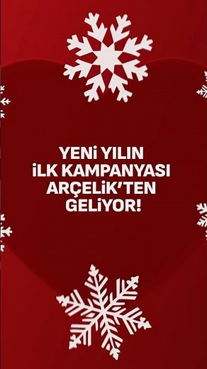 Yeni Yılın İlk Kampanyası Arçelik’ten Geliyor!