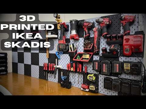 This 3D Printed IKEA Setup Transformed My Garage