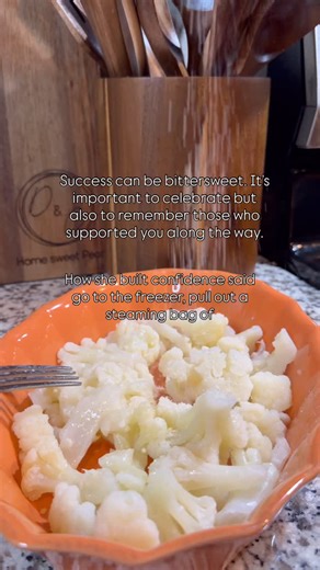 Celia Navarrette I Simple High Protein Meals I One Skillet 🍳 on Instagram: "My mom taught me to steam frozen cauliflower in just 7 minutes, building my kitchen confidence, cause at that time I wasn’t really interested in cooking. Even now, I still love using frozen for a quick veggie side! First save this post so you can come back to it for quick easy in minutes meals. 📍Everyday I post viral recipes the entire family will love. 📍I always keep it simple meaning you should be able to make meals