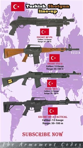 Shotgun Wars: Escort MP-PG → Escort VTX-12 → Escort DF-12 Tactical 🇹🇷⚡#shorts #subscribe #turkey