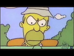 gone fishin the simpsons