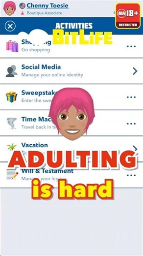 BitLife Tips: Leveling Up My Social Media Career @BitLifeApp