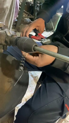 How to Make a Spring Using a Drill Machine | Easy Method #handmade #shortvideo