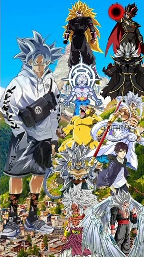 ultra instinct drip goku 🆚 all legendary character in all anime #goku