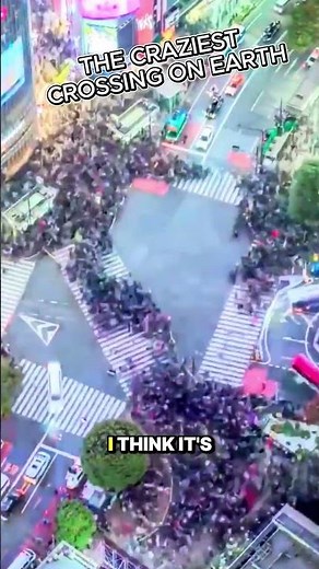 The Shibuya Crossing That Stops the World 🌍 #ShibuyaCrossing