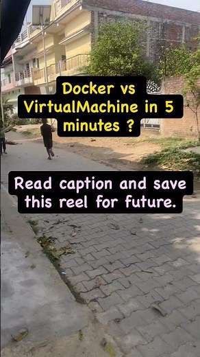 Docker vs Virtual Machine. #docker #kubernetes #virtualmachines #coding #interview