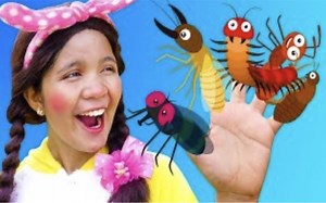 昆虫手指家庭歌曲 Insects Finger Family Song CutieKids