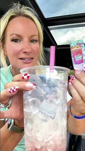 Here’s an idea…make your own loaded tea!! Sooo good! 🍓🥤🥥⚡️#loadedteasathome #loadedtea