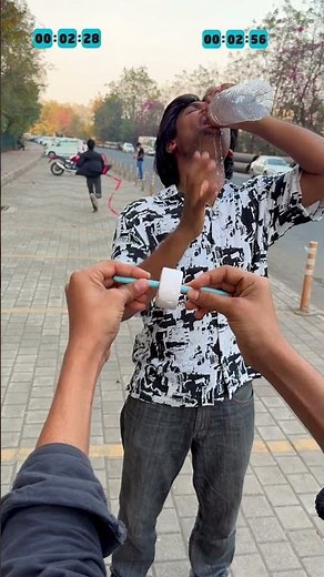 Water 💧 vs ribbion #shorts