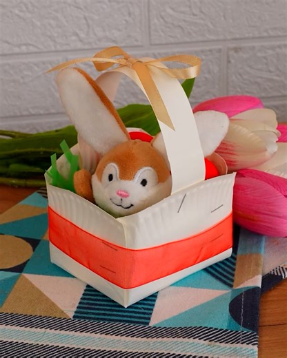 3.2M views · 15K reactions | Paper Plate into Easter Basket  | Magic Hands Creations | Facebook