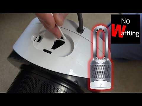 How to CLEAN Dyson HOT & COLD Air Purifier HP02 Fan - Beginners guide