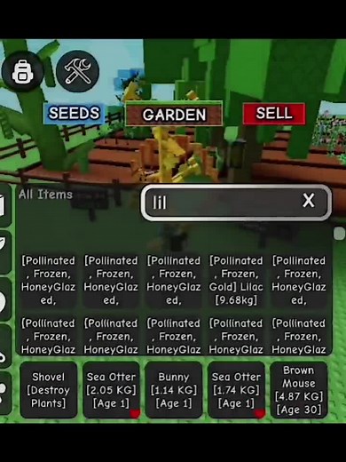 Lilac method #robloxgames #roblox #growagarden #sprinklermethod