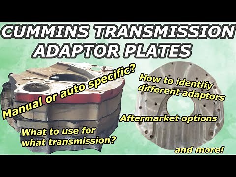 Everything You Need to Know About 5.9L and 6.7L Cummins Diesel Adaptor Plates
