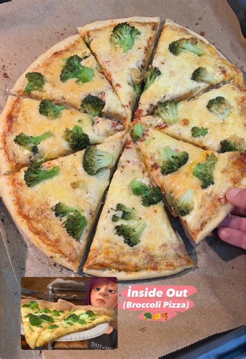 Inside Out Broccoli Pizza Recipe
