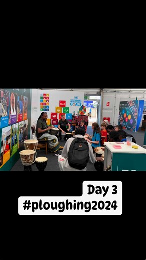 Enjoying a drumming session with the Irish Aid Centre team 🪘 To find out about Irish Aid, visit our website. Ireland.ie/irishaid | Irish Aid