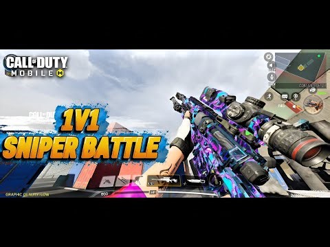 Intense 1v1 Sniping Battle with the LOCUS 💀 | CODM