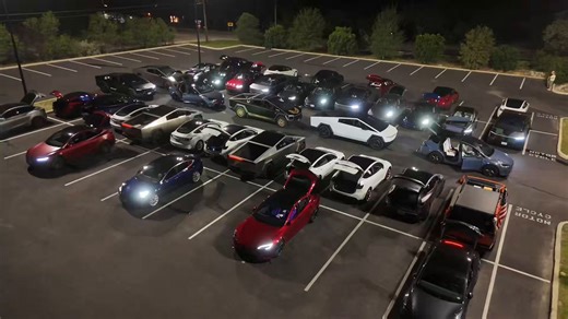 A short clip and images from last night’s @SanAntonioTesla Light show as part of the worldwide Fantasy light show event.The full video with sound will be available after the main worldwide video is released, hopefully soon.We had a great turnout and a lot of fun … this is just a small recap of the night!