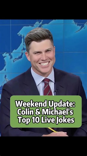 The ultimate joy of SNL Weekend Update! All the iconic moments of Colin and Michael cracking jokes are right here—you’ll laugh nonstop at every line 😂#celebrity#snl#colinjost#michaelche#fyp