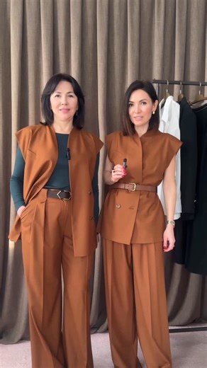 Дизайнерская женская одежда on Instagram: "Подборка брючных образов на разные типы фигур от Алены @goretskayaalena50 и Александры @alexandra_i_alesya"