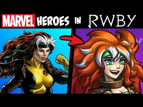 What if MARVEL SUPER HEROES Were in RWBY?! (Lore & Speedpaint)