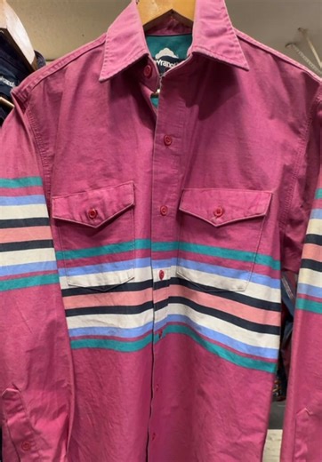 Vintage western shirts size men's medium. Message if interested. #westernshirt #brushpopper #westernfashion #cowboy #cowboyfashion