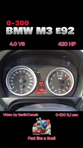 BMW E92 M3 ACCELERATION