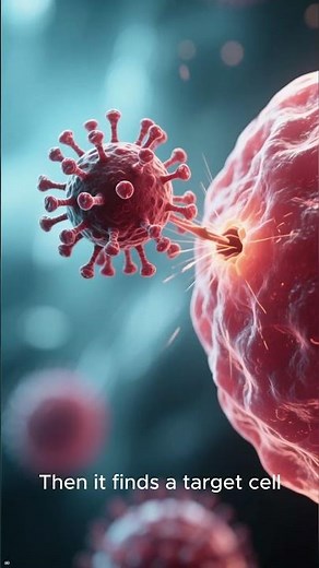 How Viruses Hijack Your Cells in Seconds. (Immune System Part 01) #facts #science