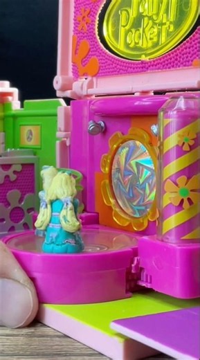 Opening Disco Polly Pocket Bluebird 1999 #asmr #toys #shorts #pollypocket #disco #bluebird