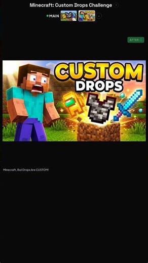 Minecraft: Custom Drops Challenge Thumbnail 1