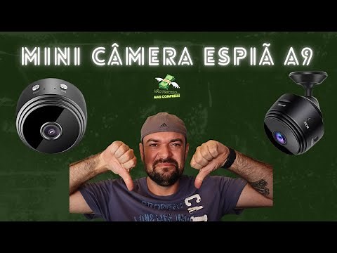 MINI CÂMERA ESPIÃ WIFI A9