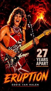 Eruption Comparison Shows Eddie's Genius Never Faded #vanhalen #80smusic #shorts
