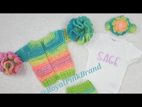 Ruffled Cardigan Pattern