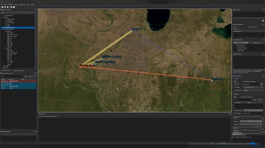 基于afsim示例展示