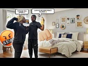 CAUGHT BEATING MY MEAT PRANK ON MY GIRLFRIEND 🧴🍆( SHE BEAT MY UP )