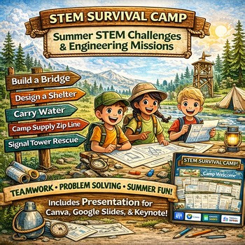 STEM Survival Camp | Summer STEM Challenges & Engineering Missions