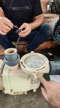 Swimming pool water pump problem solve