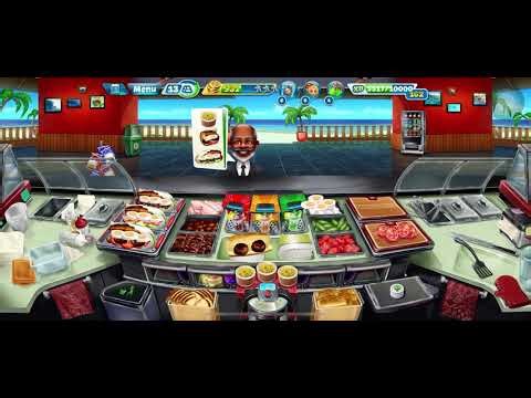 Cooking Fever - Sandwich Shop Level 40 (Fully Upgraded Kitchen)