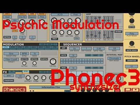 Phonec3 Synthesizer by Psychic Modulation (No Talking)