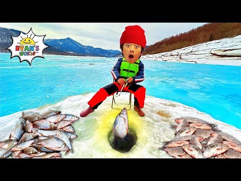 Ryan went Ice Fishing for the first time!