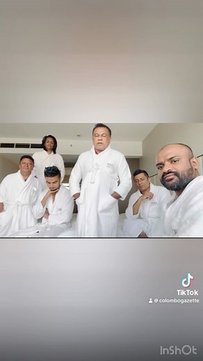 The popular Sri Lankan band Gypsies revealed their plight after their SriLankan Airlines flight to Colombo made an emergency landing in Melbourne on Monday. The band posted a video on TikTok showing them all dressed in robes at a hotel in Melbourne. The Gypsies were returning home after playing at a concert in Melbourne when the issue arose on their flight. The flight made an emergency landing in Melbourne after seeing smoke on the plane. The band members claimed they had no clothes after they w