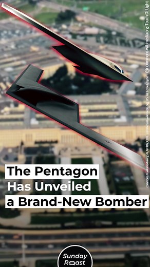 21K views · 244 reactions | The Pentagon Has Unveiled a Brand-New Bomber | Sunday Roast | Facebook