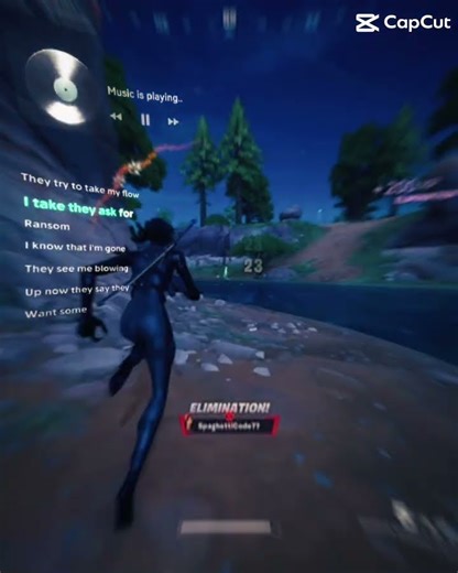 Kill edit with lyrics #fortnite