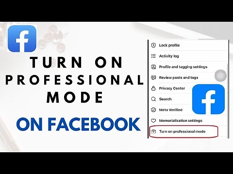 HOW TO TURN ON PROFESSIONAL MODE IN FACEBOOK : Step-by-Step Guide!